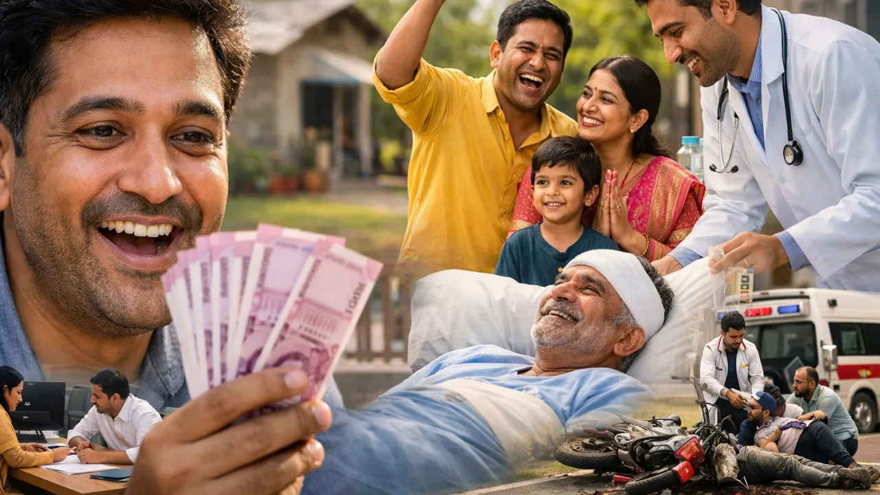 🔥 ಕೇವಲ ₹20 ಕೊಟ್ಟರೆ ಕುಟುಂಬಕ್ಕೆ ₹2 ಲಕ್ಷ ಭದ್ರತೆ! PMSBY ಯೋಜನೆಯ ಅಚ್ಚರಿ ಲಾಭಗಳು ಇಲ್ಲಿವೆ