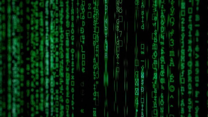 Cybersecurity code illustrating the FBI data breach and patch management risks