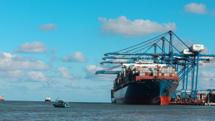 International cargo terminal illustrating stalled India U.S. trade talks