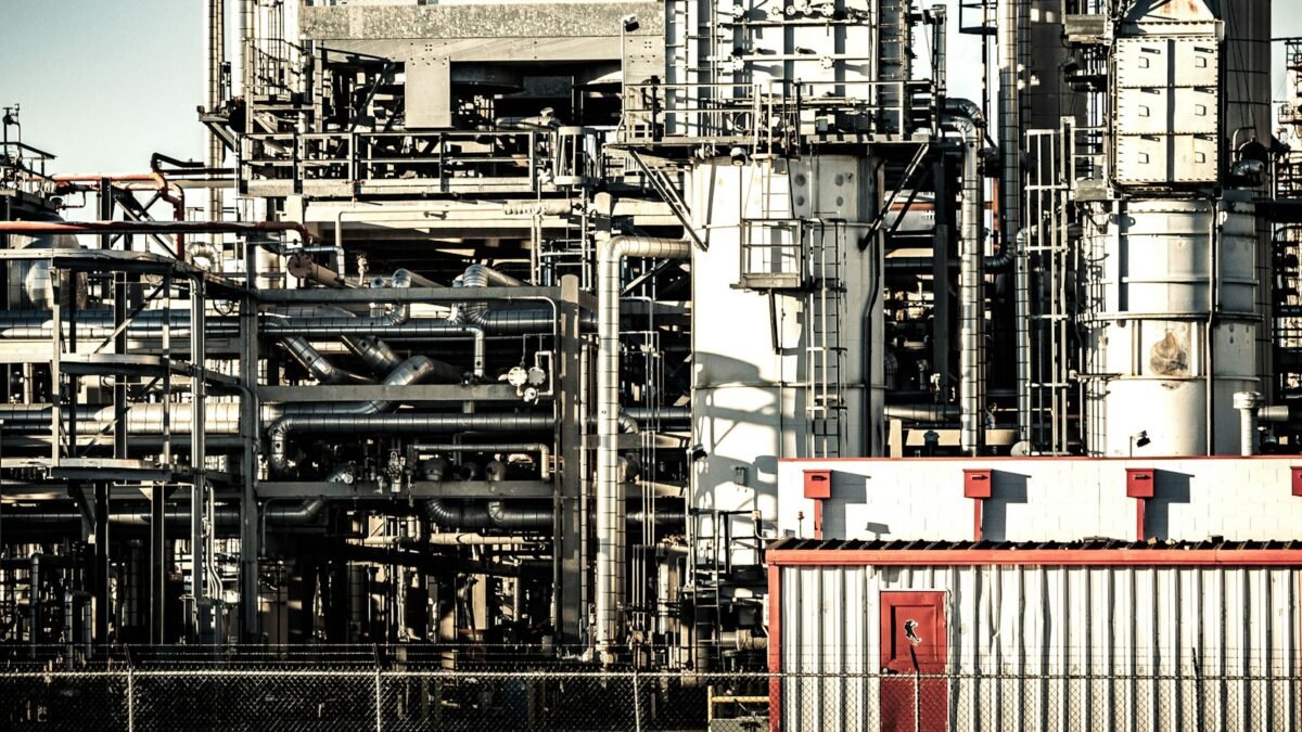 Natural gas processing infrastructure illustrating Energy Transfer's Vaquero Midstream acquisition