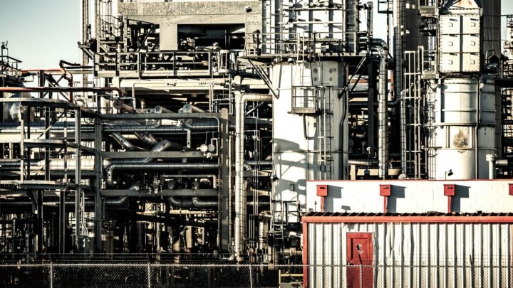 Natural gas processing infrastructure illustrating Energy Transfer's Vaquero Midstream acquisition